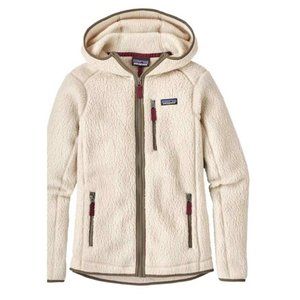 Patagonia Retro Pile Nomad Fleece Hoodie Full Zip Jacket sz M medium